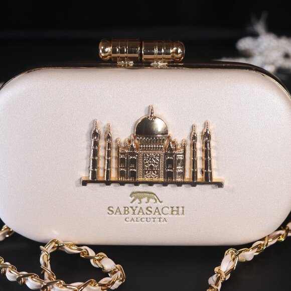 Designer-Inspired Taj Mahal Minaudière | Luxury Miradure Clutch Bag - Picture 1 of 12